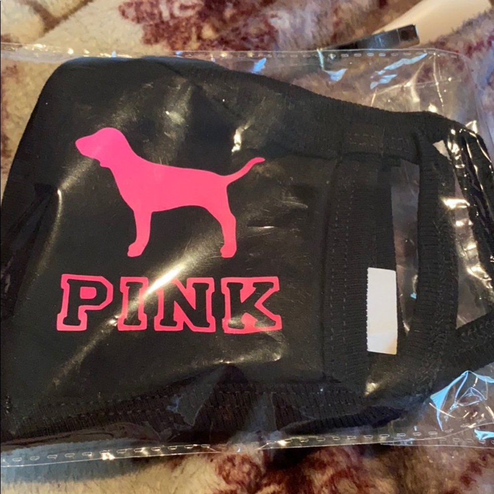 Pink vs face mask